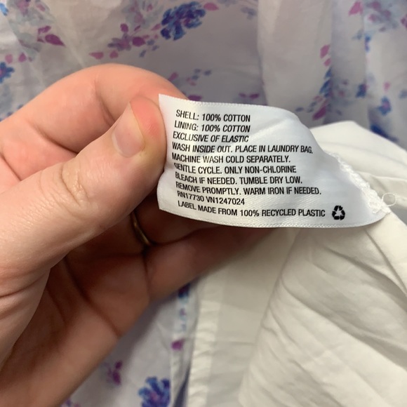 LoveShackFancy x Target Blue Purple Floral dress-M - Picture 6 of 6